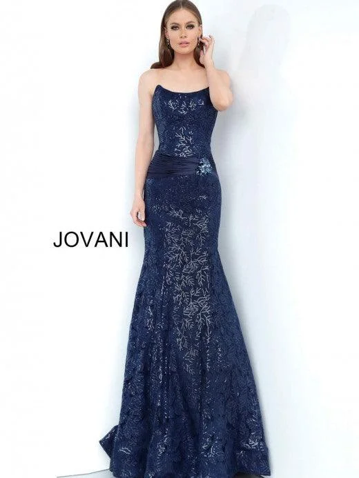 Jovani 62939 Prom Long Strapless Evening Formal Gown