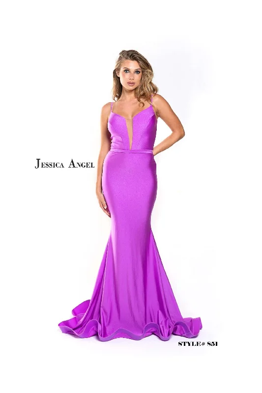 Jessica Angel Sleeveless Long Mermaid Dress 851