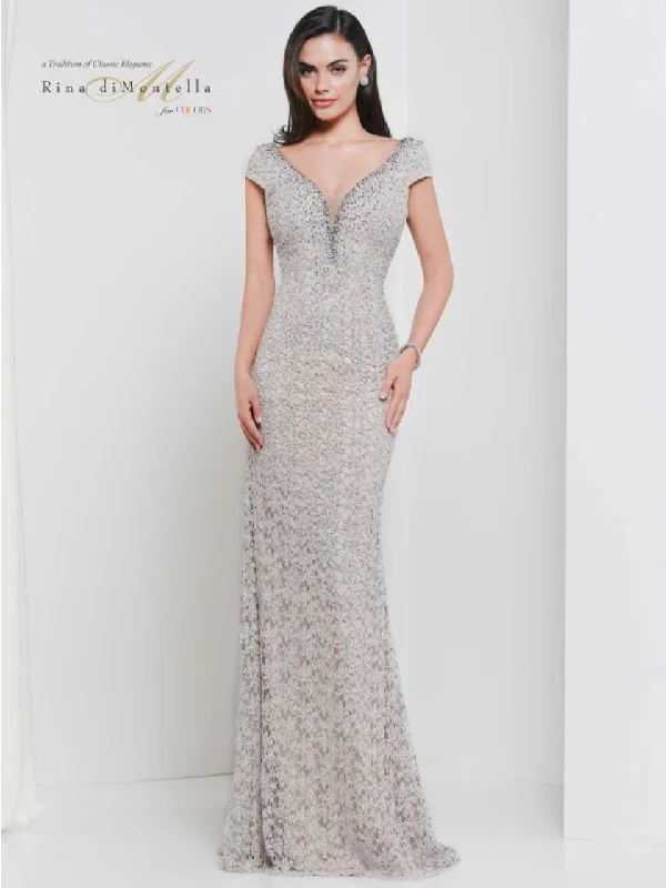 Rina di Montella Long Formal Evening Dress 2656