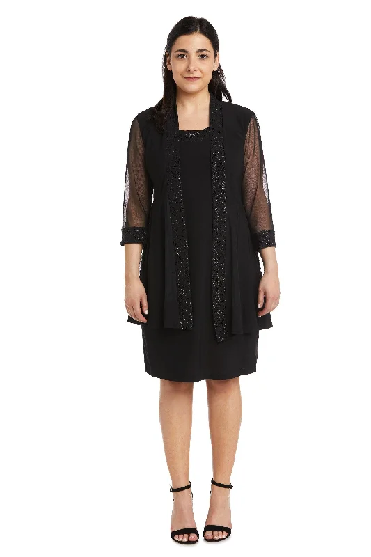 R&M Richards 8993P Short Petite Jacket Dress