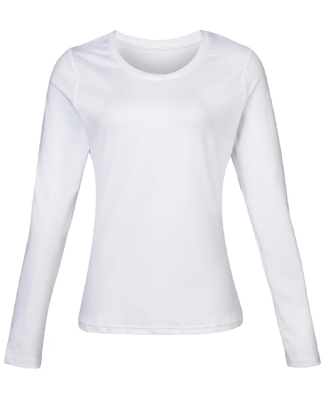 White - Women's Rhino baselayer long sleeve