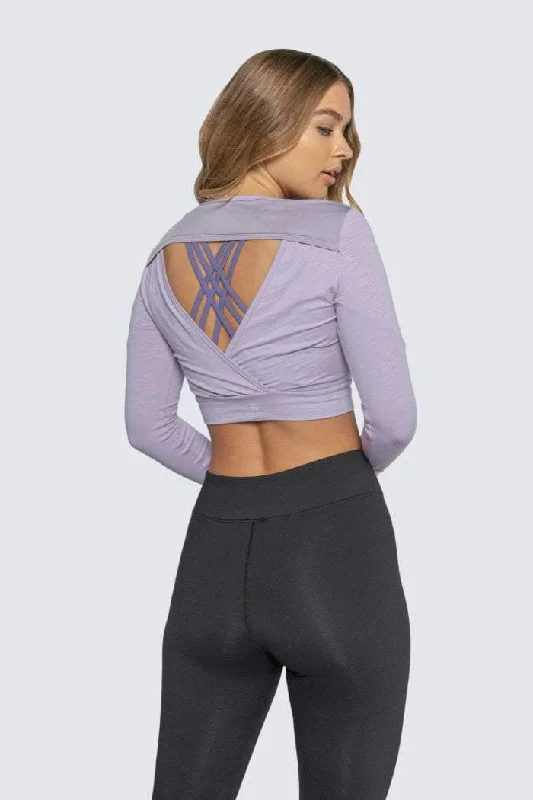 EASY BREEZY LONG SLEEVE PURPLE