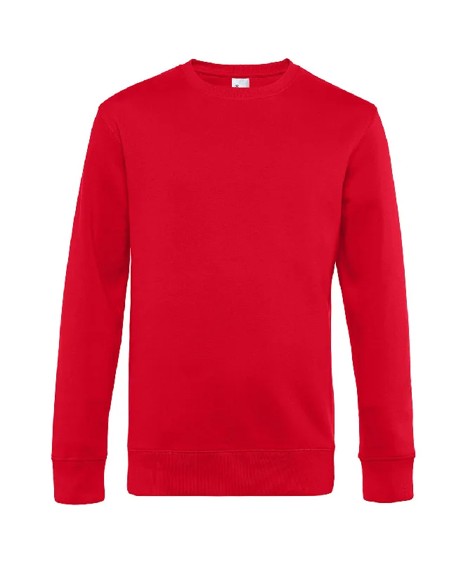 Red - B&C KING Crew Neck