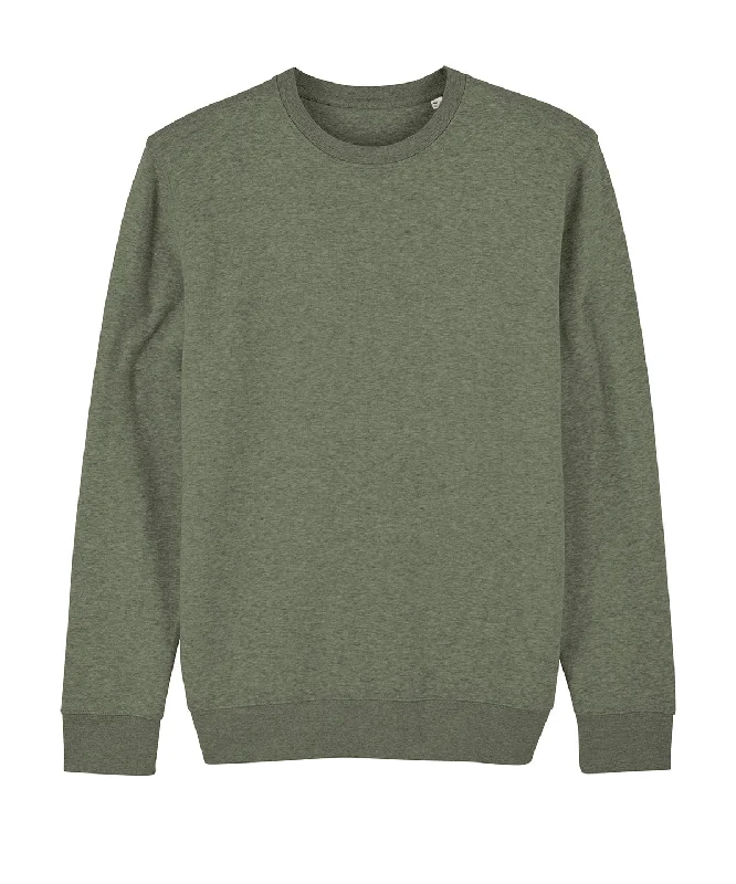 Mid Heather Khaki*† - Unisex Changer iconic crew neck sweatshirt (STSU823)