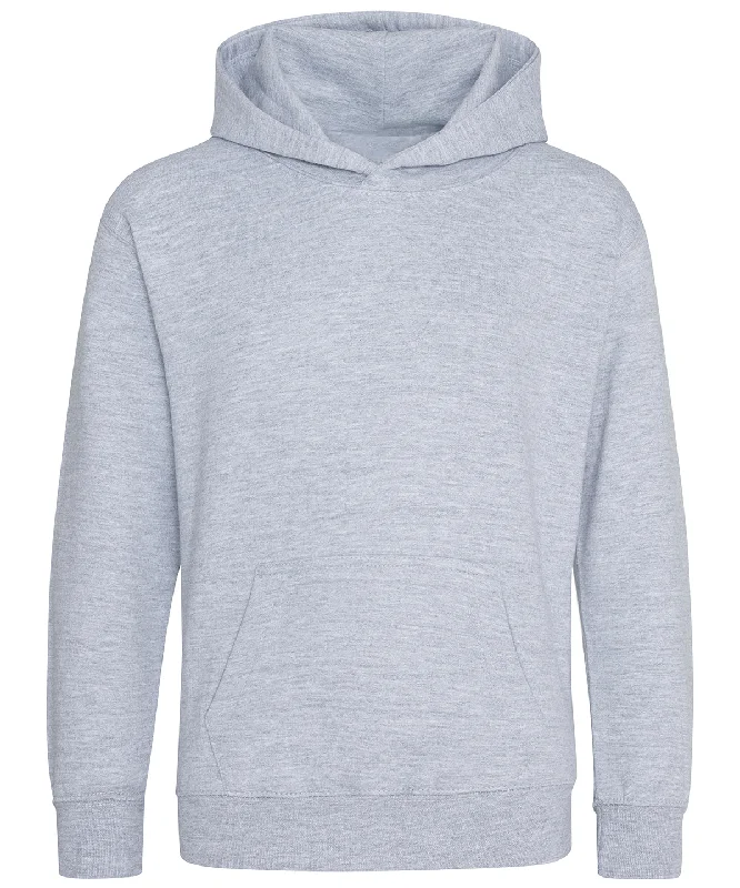 Heather Grey - Kids organic hoodie