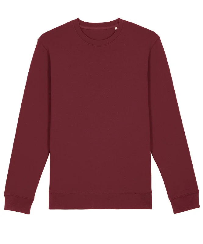 Burgundy†? - Unisex Changer iconic crew neck sweatshirt (STSU823)