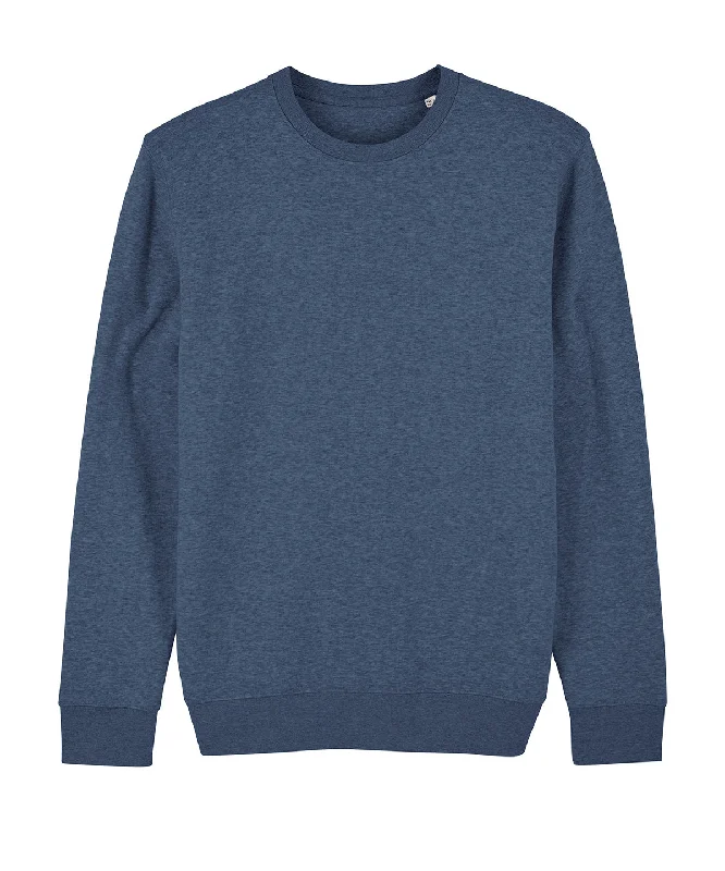 Dark Heather Blue*† - Unisex Changer iconic crew neck sweatshirt (STSU823)