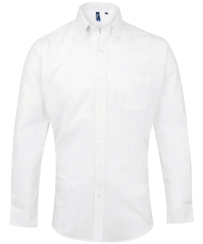 White - Signature Oxford long sleeve shirt