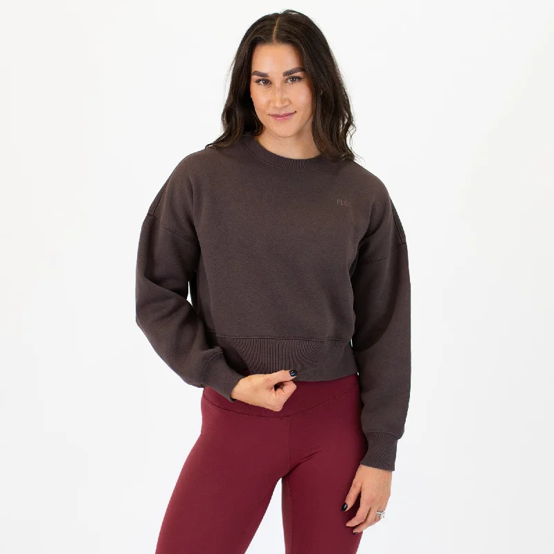 Affinity Crop Crewneck Sweatshirt