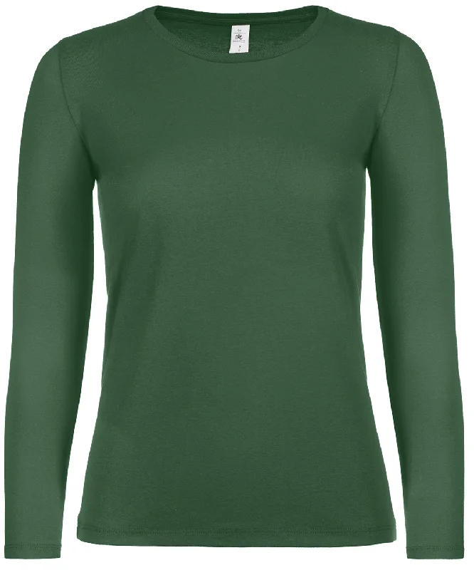 Bottle Green - B&C #E150 long sleeve /women