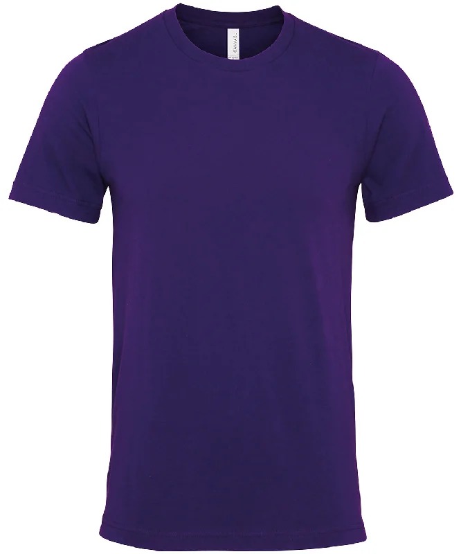 Team Purple - Unisex Jersey crew neck t-shirt