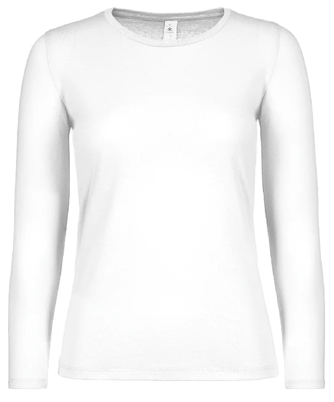 White* - B&C #E150 long sleeve /women