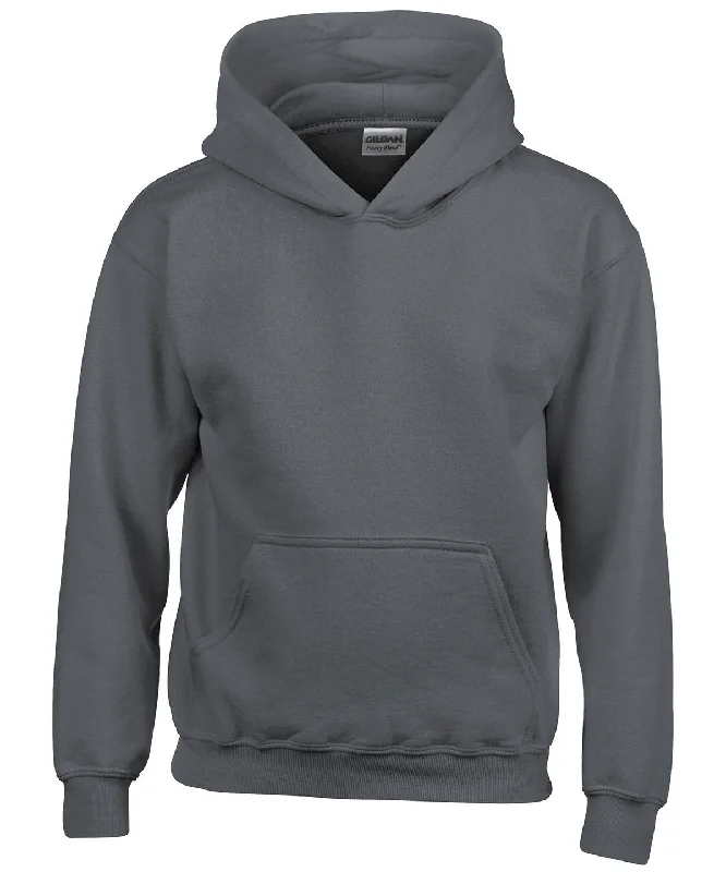 Charcoal - Heavy Blend™ youth hooded sweatshirt