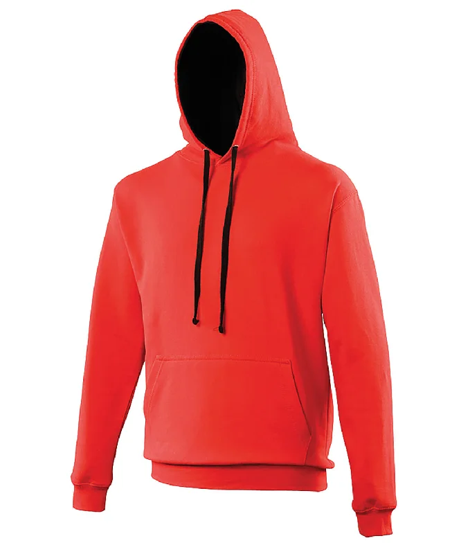 Fire Red/Jet Black* - Varsity hoodie