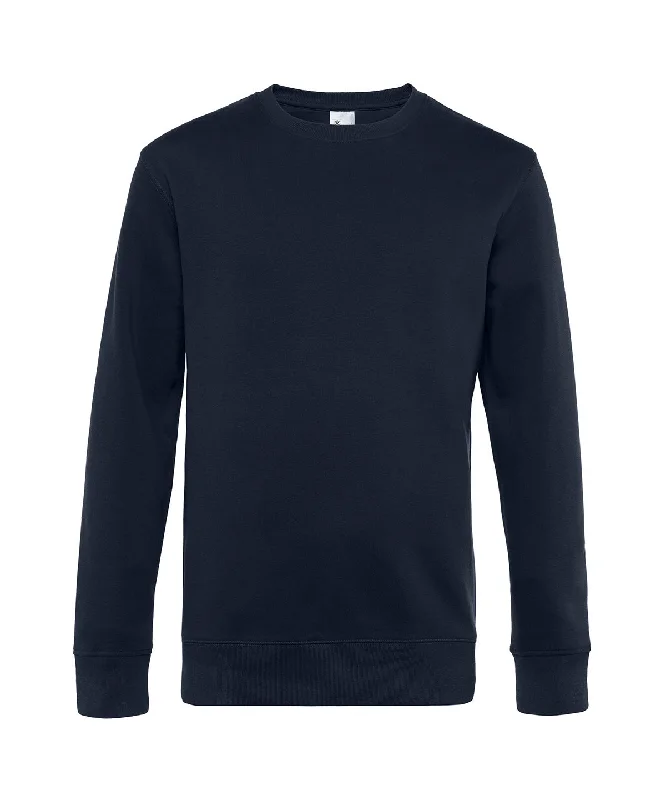 Navy Blue - B&C KING Crew Neck