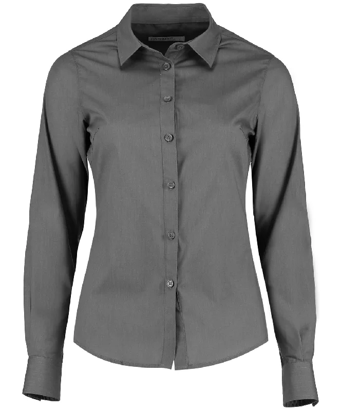 Graphite - Women's poplin shirt long sleeve