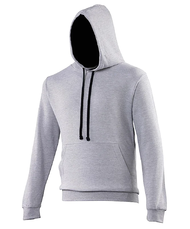 Heather Grey/French Navy*†?  - Varsity hoodie