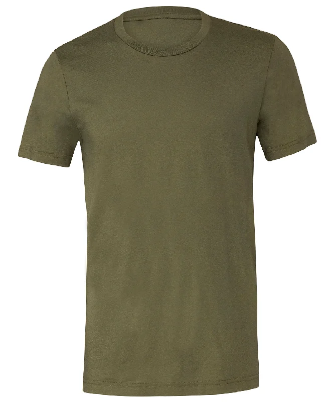 Military Green - Unisex Jersey crew neck t-shirt