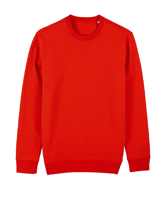 Bright Red*† - Unisex Changer iconic crew neck sweatshirt (STSU823)