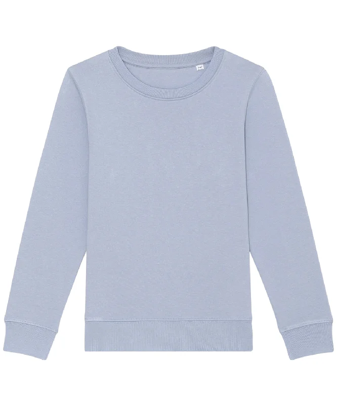 Serene Blue - Kids mini Changer iconic crew neck sweatshirt (STSK913)