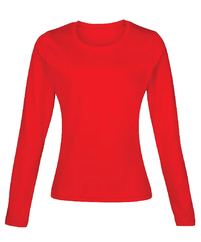 Red - Women's Rhino baselayer long sleeve