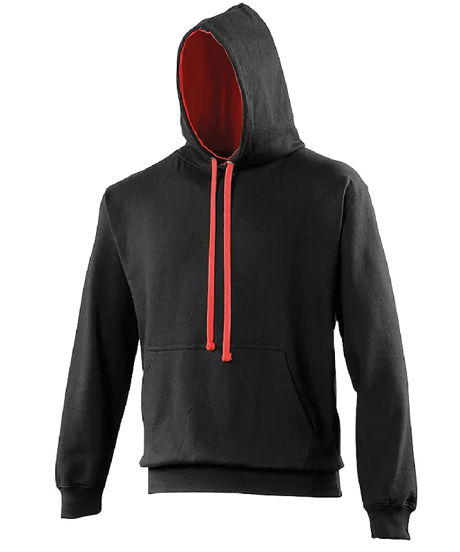 Jet Black/Fire Red*†? - Varsity hoodie