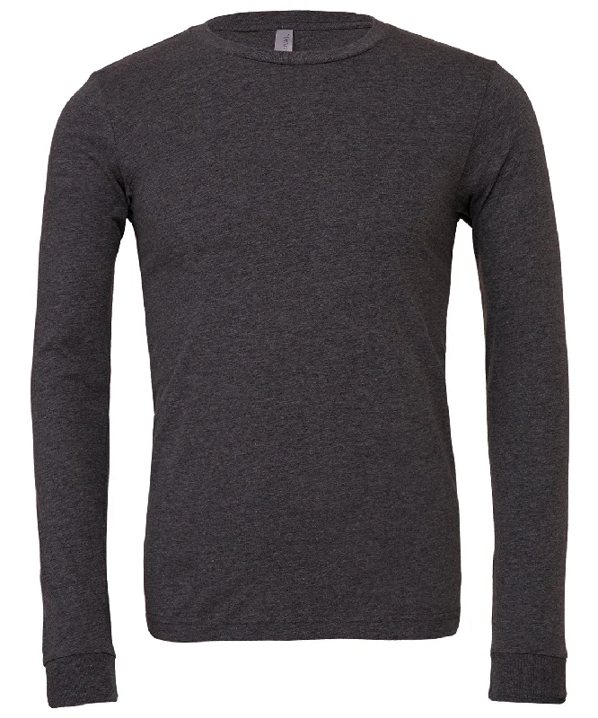 Dark Grey Heather - Unisex Jersey long sleeve tee