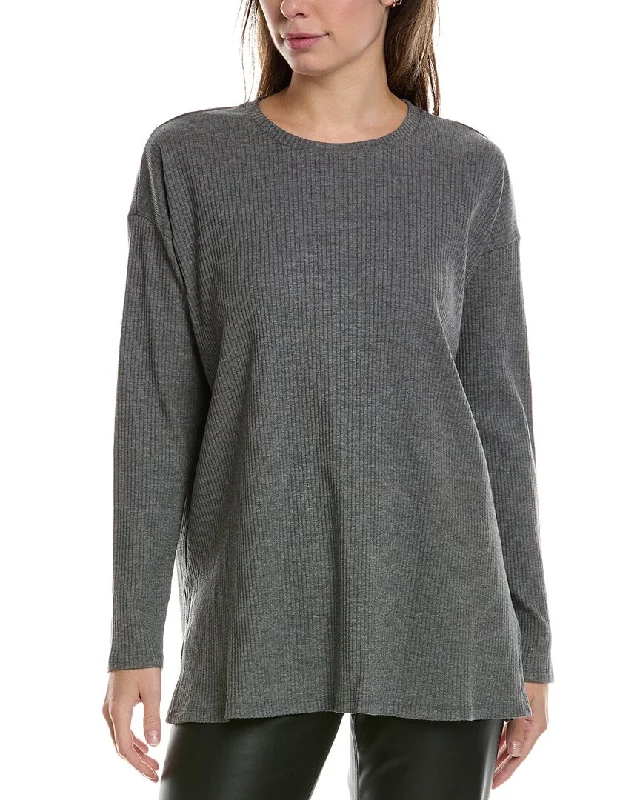 EILEEN FISHER Crewneck Box Top