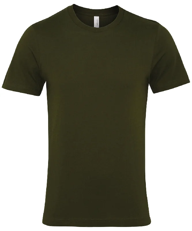 Olive - Unisex Jersey crew neck t-shirt