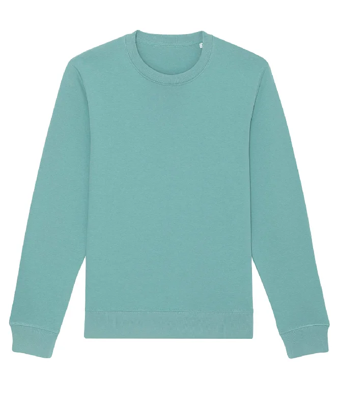 Teal Monstera*† - Unisex Changer iconic crew neck sweatshirt (STSU823)