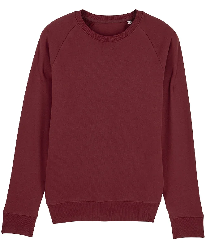 Burgundy - Stroller, unisex iconic crew neck sweatshirt (STSM567)