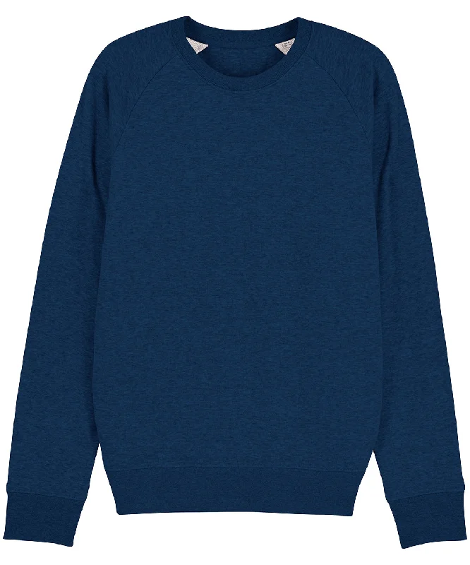 Black Heather Blue - Stroller, unisex iconic crew neck sweatshirt (STSM567)