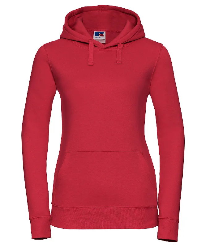 Classic Red - Women's authentic hooded sweatshirt