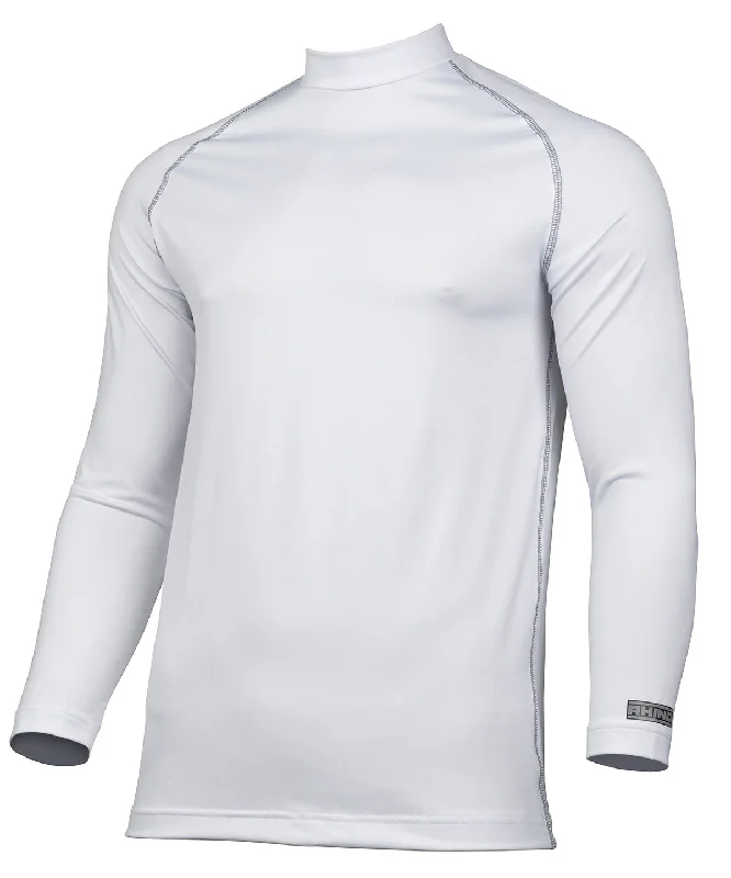 White - Rhino baselayer long sleeve