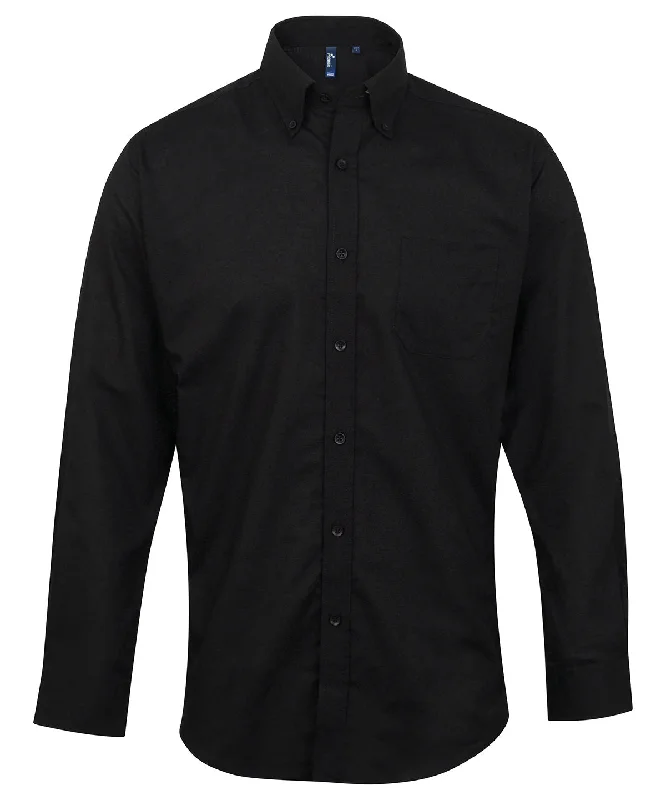 Black - Signature Oxford long sleeve shirt