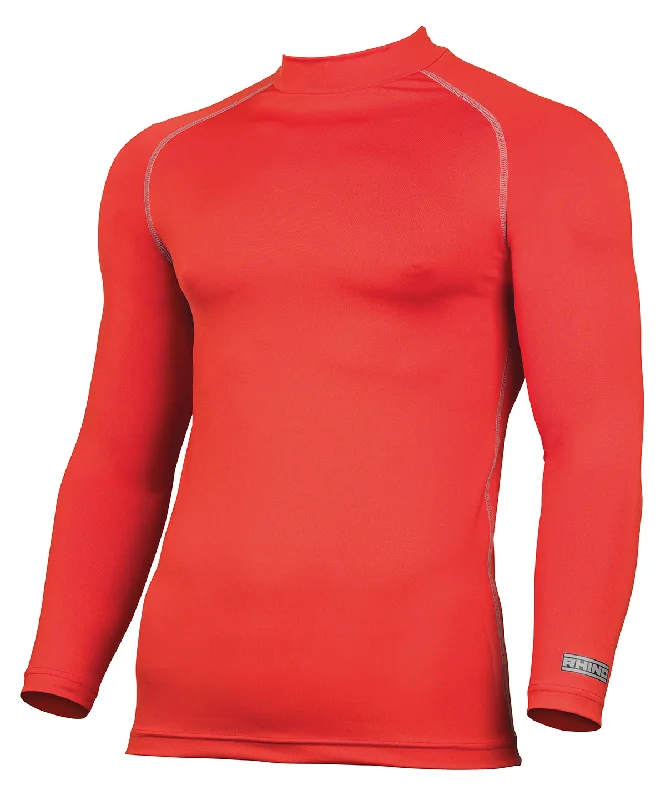 Red - Rhino baselayer long sleeve