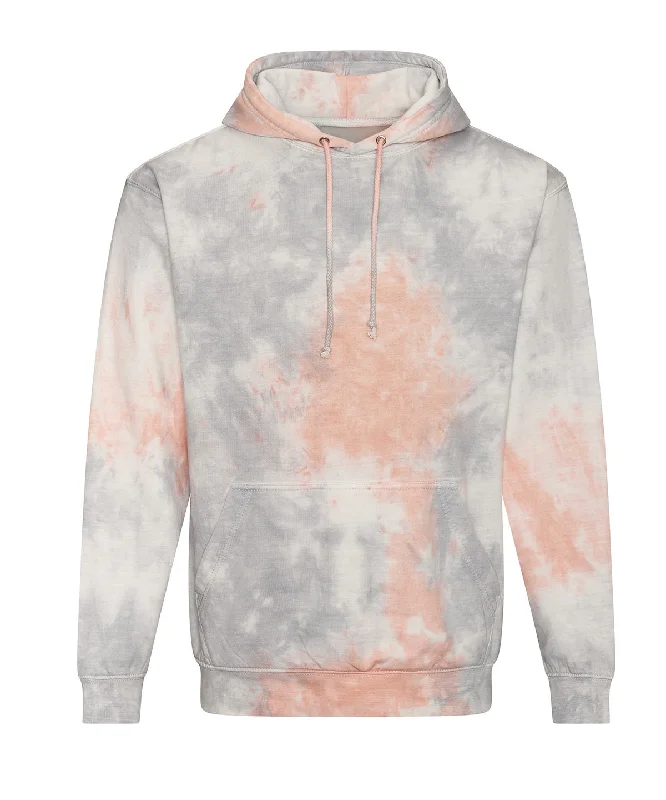 Grey Pink Marble - Tie dye hoodie