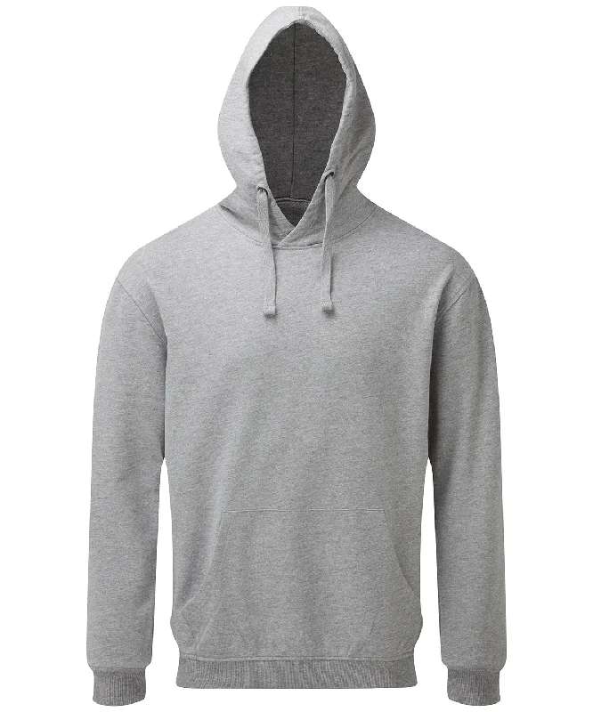 Heather Grey - Men's coastal vintage wash loop back hoodie