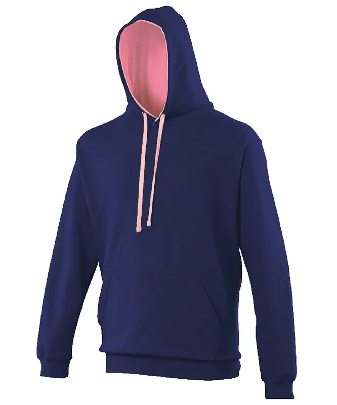 Oxford Navy/Candyfloss Pink - Varsity hoodie