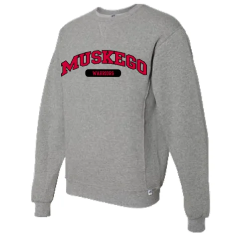 Under Armour True Gray Hustle Fleece Crew Men's Sweatshirt - Sale!