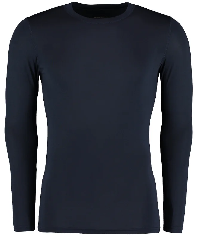 Navy - Gamegear® Warmtex® baselayer long sleeve (slim fit)