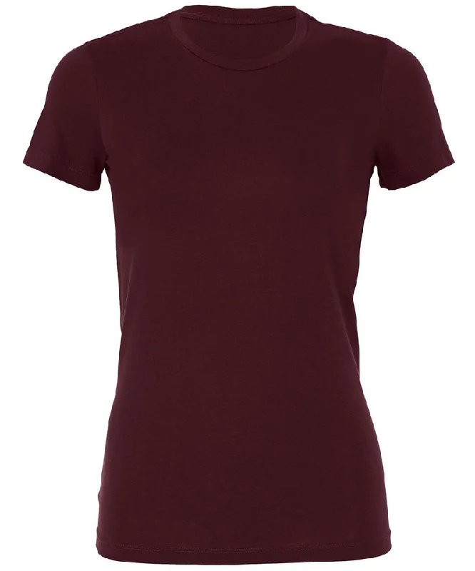 Plum - Sheer mini rib crew neck t-shirt