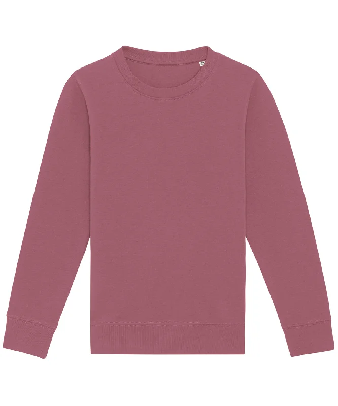 Hibiscus Rose - Kids mini Changer iconic crew neck sweatshirt (STSK913)