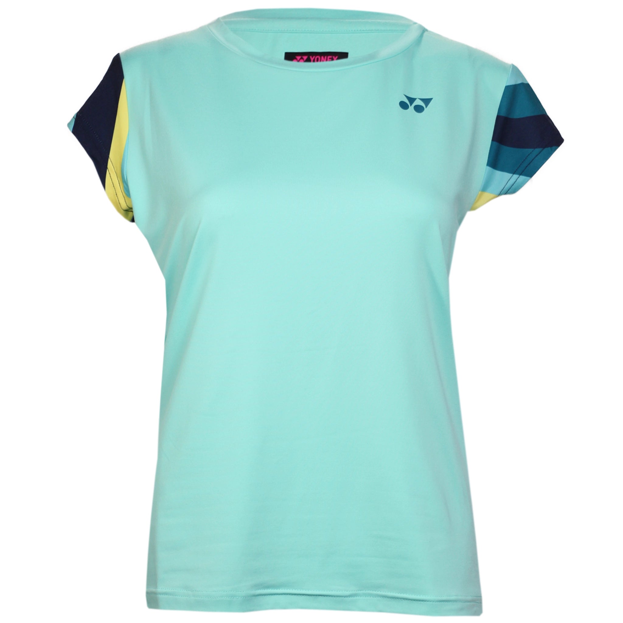 Yonex Women's AO Crew Neck Shirt 20754 Cyan