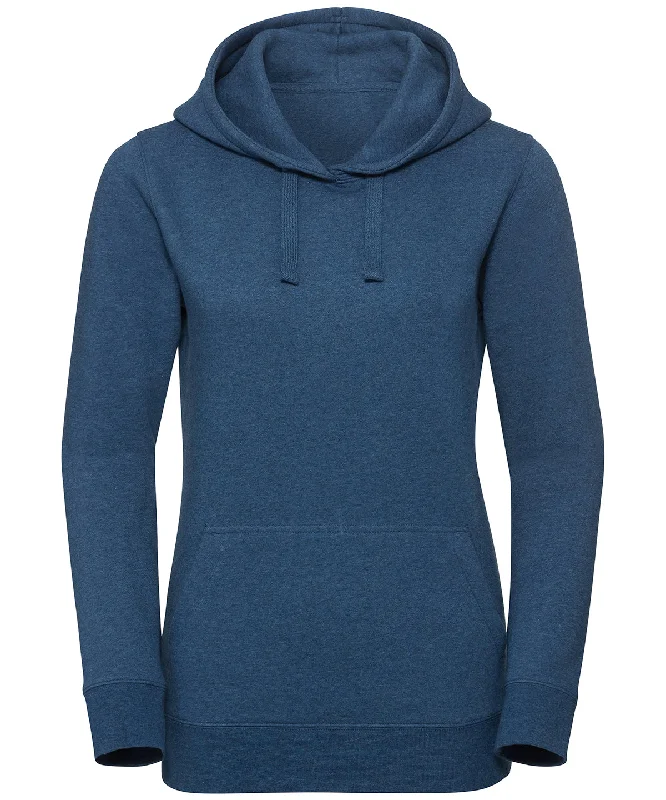 Ocean Melange - Women's authentic melange hooded sweatshirt