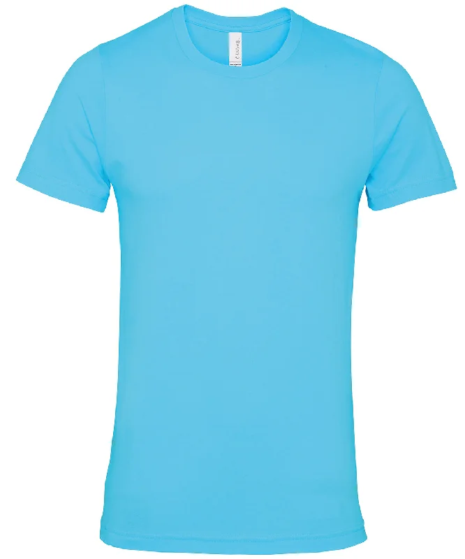 Turquoise - Unisex Jersey crew neck t-shirt