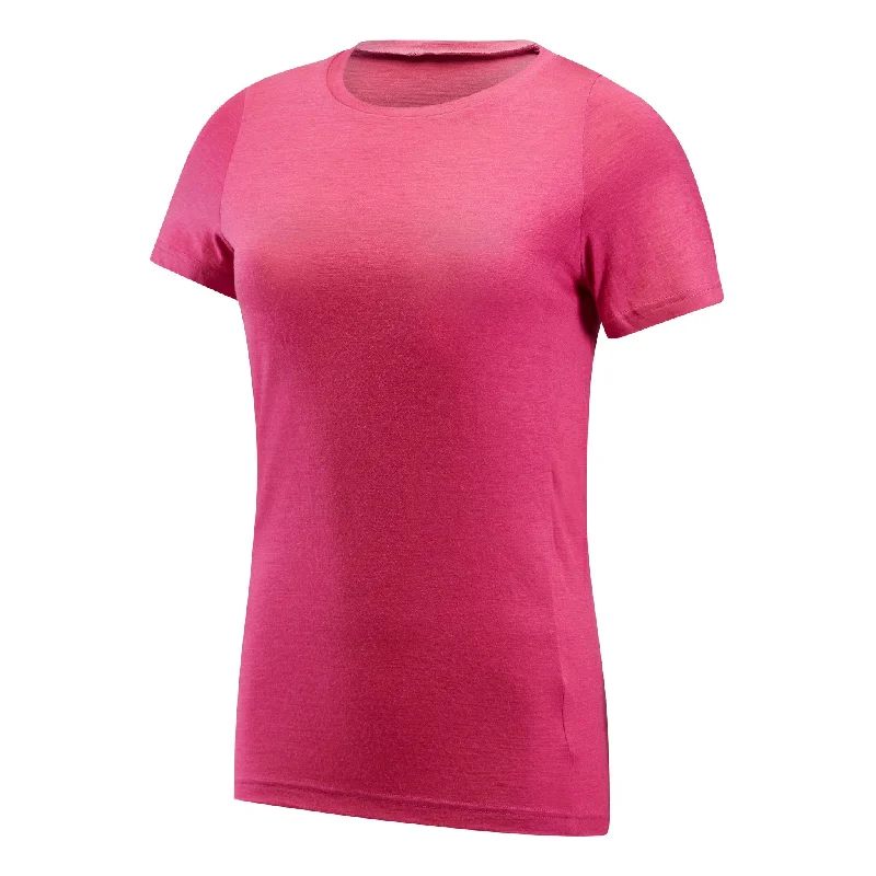 RHEA - Womens Merino Wool Base Layer Short Sleeve Crew Neck