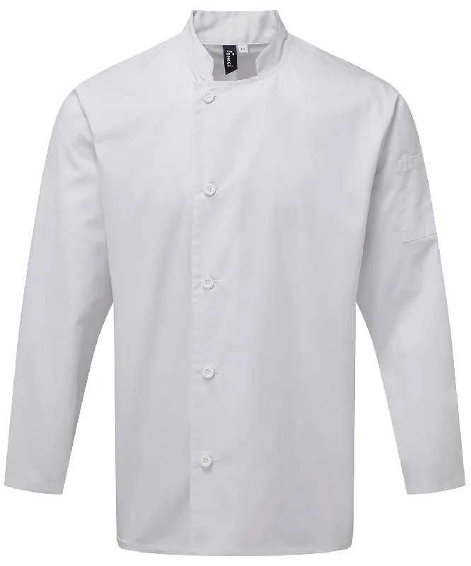 White - Chef's essential long sleeve jacket