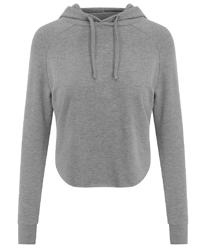 Sports Grey - Women's cross back hoodie