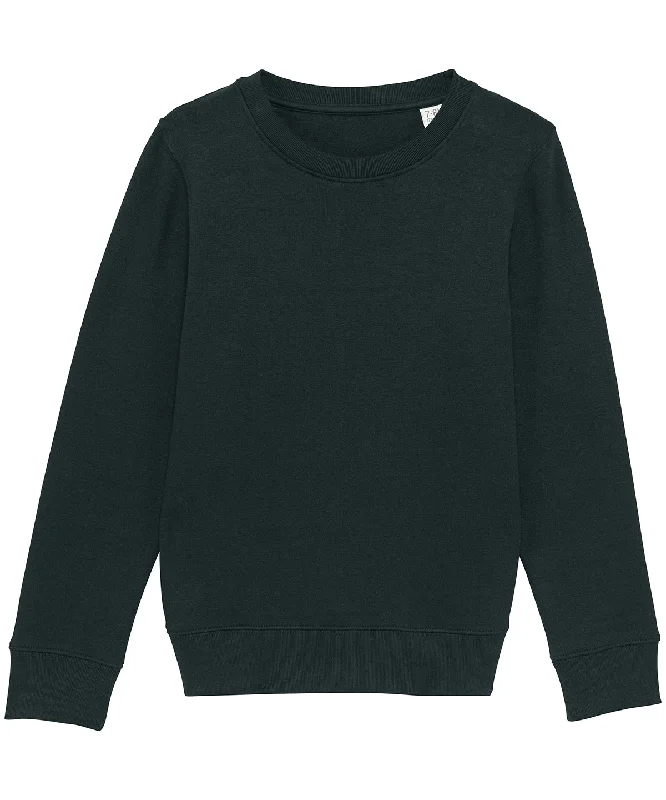 Black - Kids mini Changer iconic crew neck sweatshirt (STSK913)